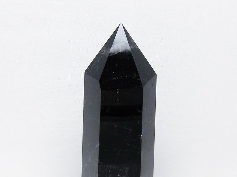 モリオン 純天然 黒水晶 六角柱 [t43-8944] 3枚目