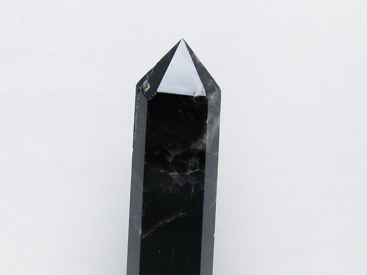 モリオン 純天然 黒水晶 六角柱 [t43-8945] 2枚目