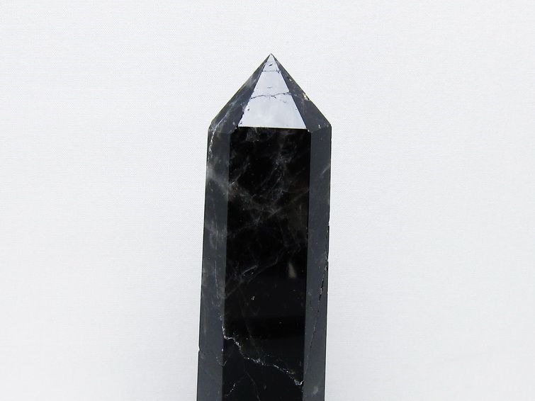 モリオン 純天然 黒水晶 六角柱 [t43-8945] 3枚目