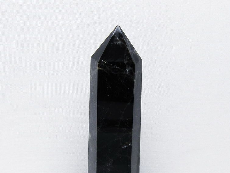 モリオン 純天然 黒水晶 六角柱 [t43-8946] 2枚目