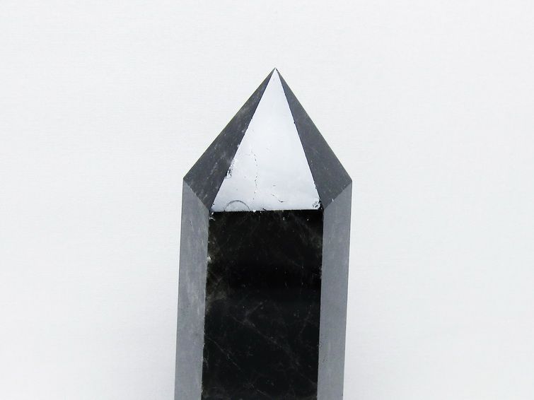 モリオン 純天然 黒水晶 六角柱 [t43-8948] 2枚目