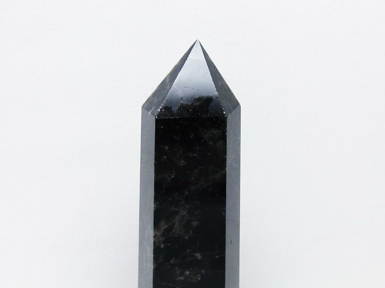 モリオン 純天然 黒水晶 六角柱 [t43-8949] 2枚目