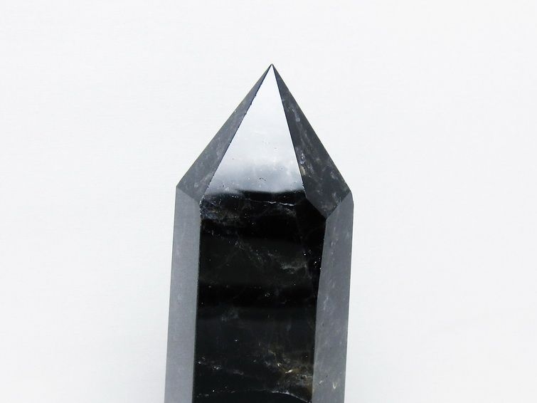 モリオン 純天然 黒水晶 六角柱 [t43-8951] 2枚目