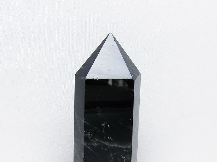 モリオン 純天然 黒水晶 六角柱 [t43-8953] 2枚目