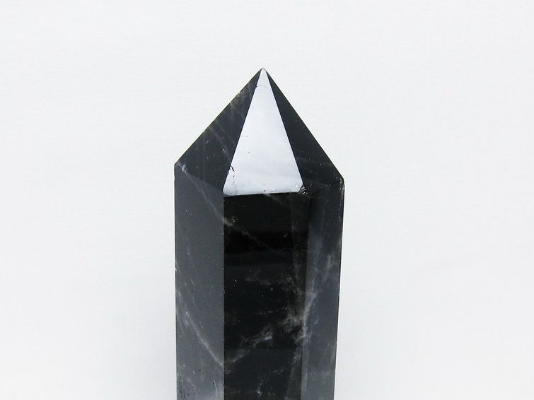 モリオン 純天然 黒水晶 六角柱 [t43-8953] 3枚目