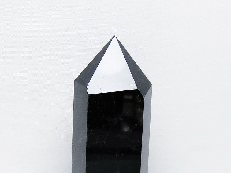 モリオン 純天然 黒水晶 六角柱 [t43-8956] 2枚目