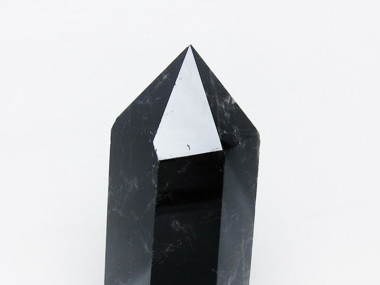 モリオン 純天然 黒水晶 六角柱 [t43-8956] 3枚目