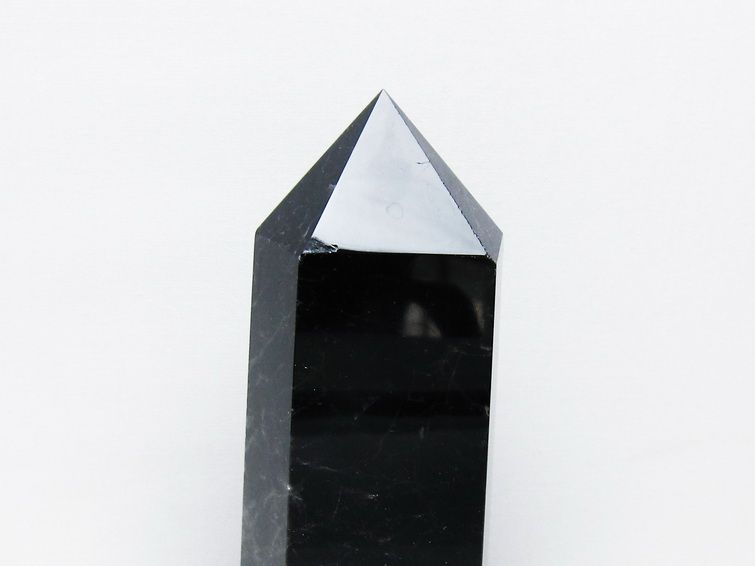 モリオン 純天然 黒水晶 六角柱 [t43-8957] 2枚目