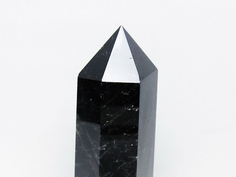 モリオン 純天然 黒水晶 六角柱 [t43-8957] 3枚目