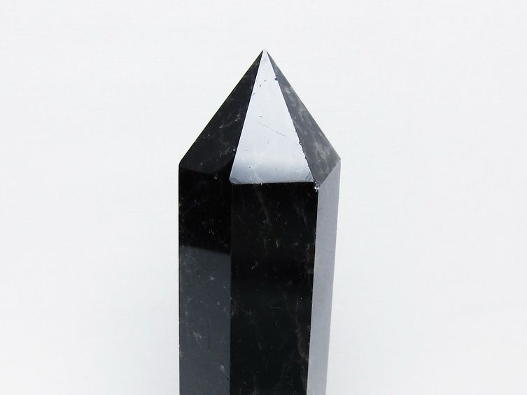 モリオン 純天然 黒水晶 六角柱 [t43-8959] 3枚目