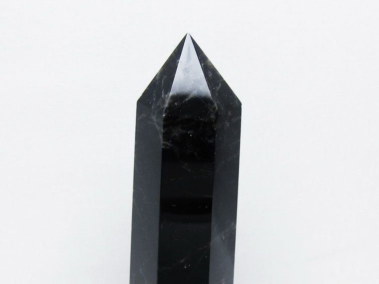 モリオン 純天然 黒水晶 六角柱 [t43-8961] 3枚目