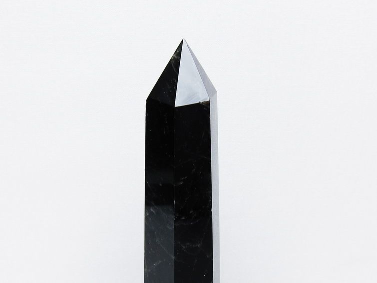 モリオン 純天然 黒水晶 六角柱 [t43-8963] 3枚目