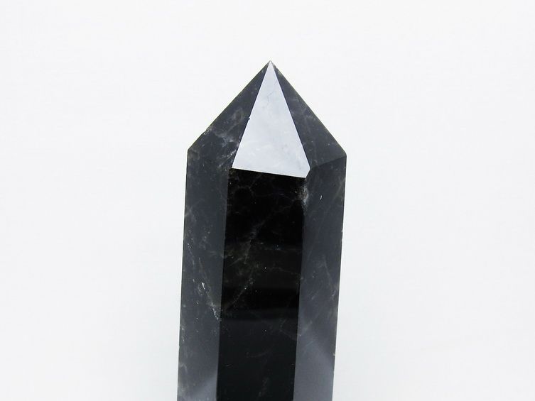 モリオン 純天然 黒水晶 六角柱 [t43-8967] 3枚目
