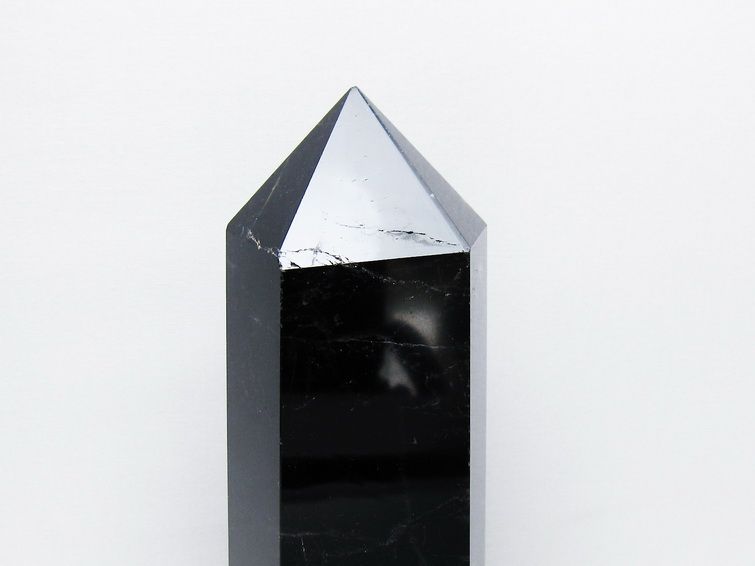 1.2Kg モリオン 純天然 黒水晶 六角柱 [t43-8970] 2枚目