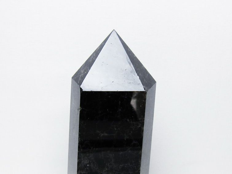 1.2Kg モリオン 純天然 黒水晶 六角柱 [t43-8971] 2枚目