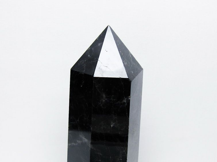 1.2Kg モリオン 純天然 黒水晶 六角柱 [t43-8971] 3枚目