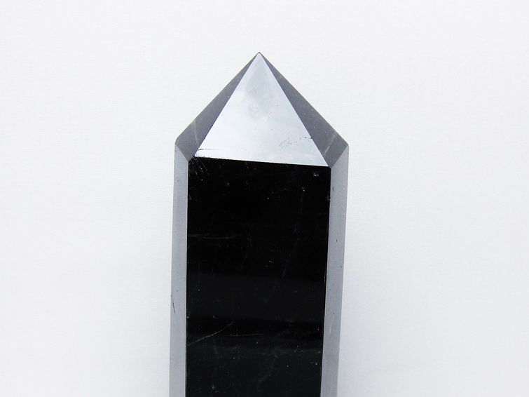 1.5Kg モリオン 純天然 黒水晶 六角柱 [t43-8975] 2枚目