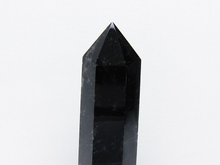 モリオン 純天然 黒水晶 六角柱 [t43-8978] 3枚目