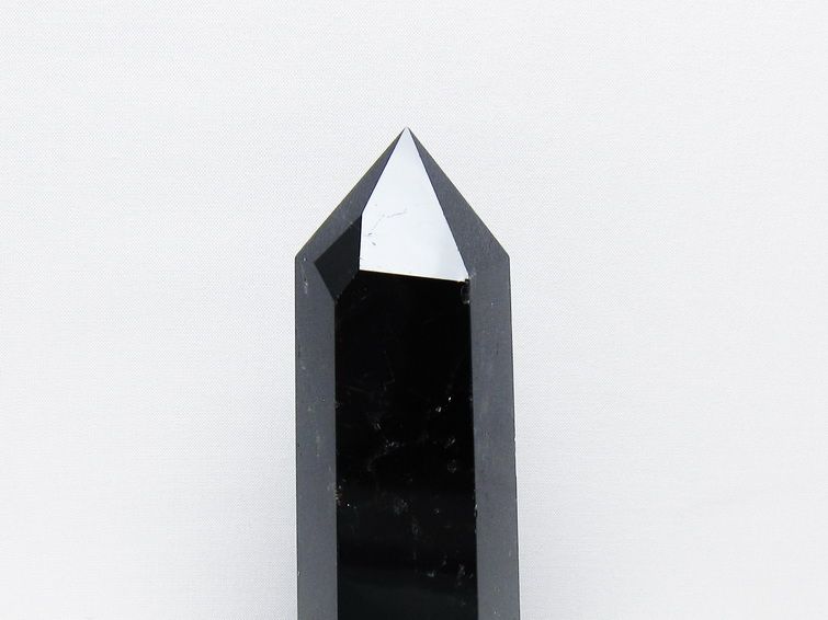 モリオン 純天然 黒水晶 六角柱 [t43-8979] 2枚目