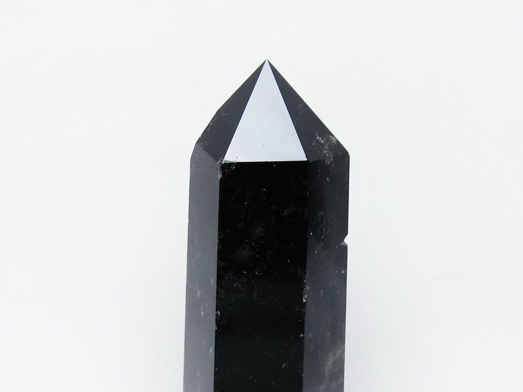 モリオン 純天然 黒水晶 六角柱 [t43-8979] 3枚目