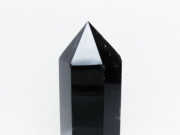 モリオン 純天然 黒水晶 六角柱 [t43-8980] 3枚目