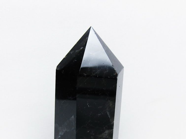 モリオン 純天然 黒水晶 六角柱 [t43-8981] 2枚目