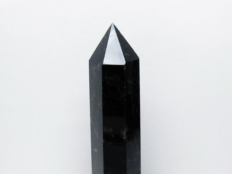 1.1Kg モリオン 純天然 黒水晶 六角柱 [t43-8993] 3枚目