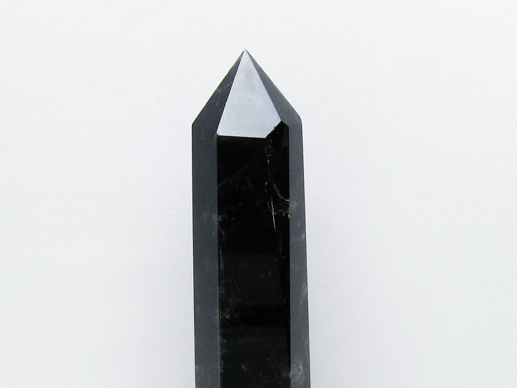 モリオン 純天然 黒水晶 六角柱 [t43-8995] 2枚目