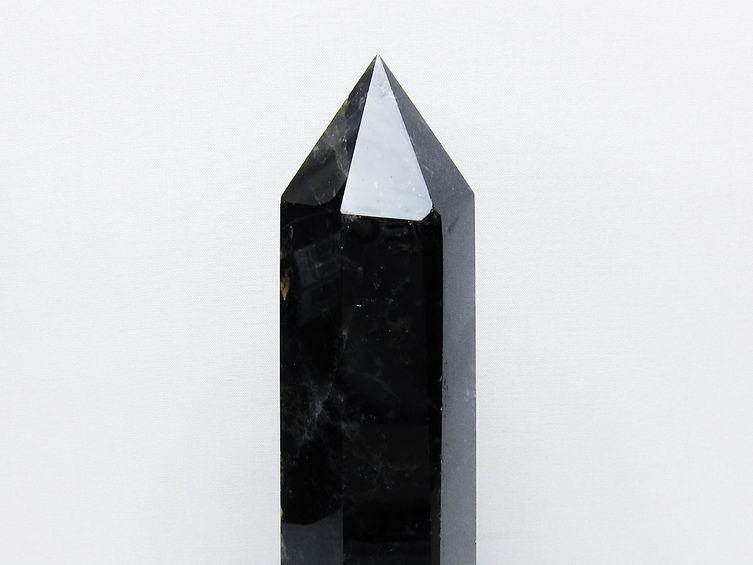 1.2Kg モリオン 純天然 黒水晶 六角柱 [t43-8996] 3枚目