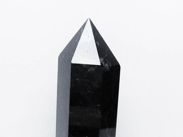 1.3Kg モリオン 純天然 黒水晶 六角柱 [t43-8997] 3枚目
