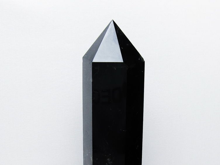 1.2Kg モリオン 純天然 黒水晶 六角柱 [t43-9004] 3枚目
