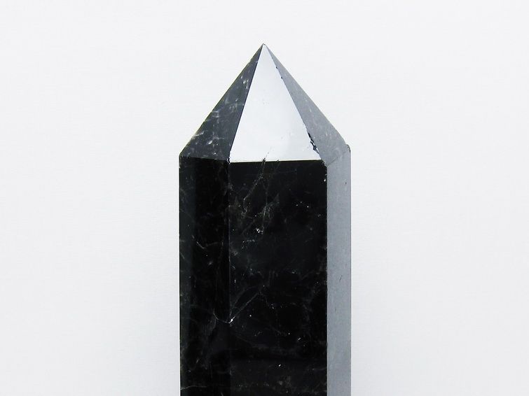 1.7Kg モリオン 純天然 黒水晶 六角柱 [t43-9009] 3枚目