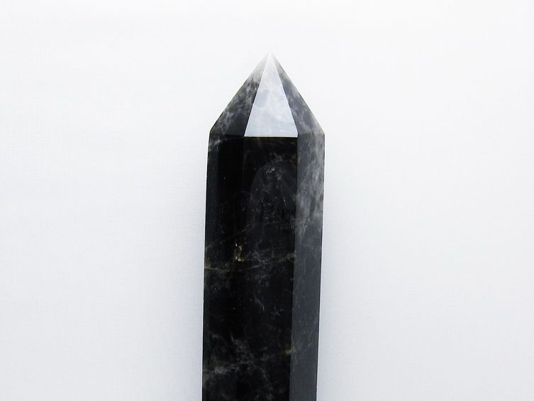 2.3Kg モリオン 純天然 黒水晶 六角柱 [t43-9015] 2枚目