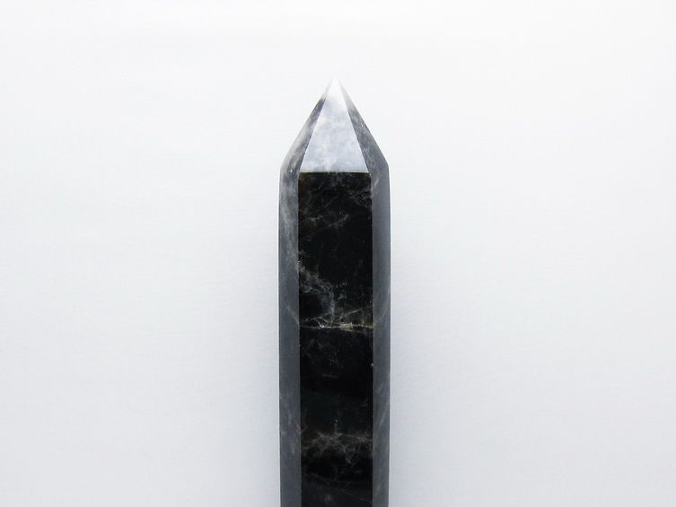 2.3Kg モリオン 純天然 黒水晶 六角柱 [t43-9015] 3枚目