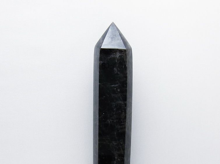 1.5Kg モリオン 純天然 黒水晶 六角柱 [t43-9017] 2枚目