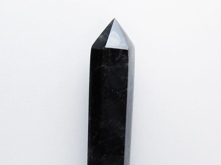 1.5Kg モリオン 純天然 黒水晶 六角柱 [t43-9017] 3枚目