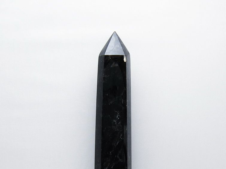 1.8Kg モリオン 純天然 黒水晶 六角柱 [t43-9021] 2枚目