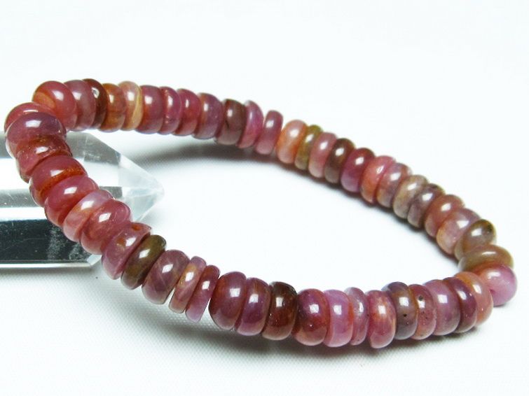 ルビー ブレスレット 10mm [T430-4750] 1枚目