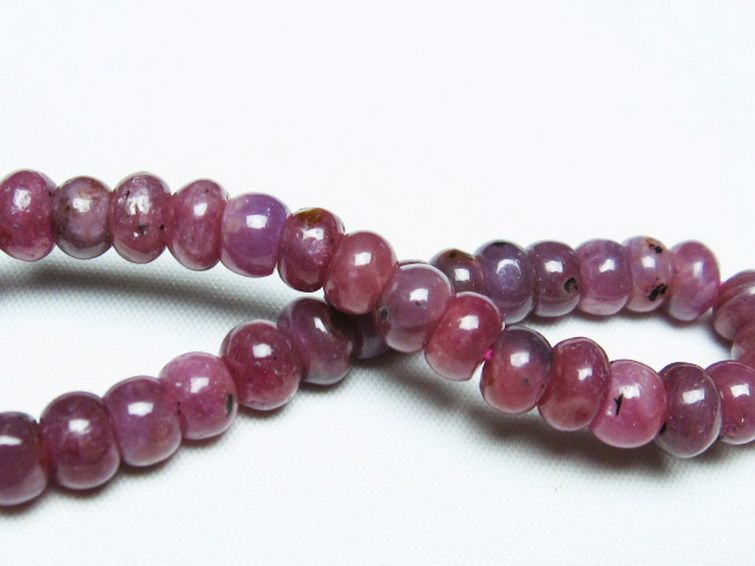 ルビー ブレスレット 7mm [T430-4779] 2枚目