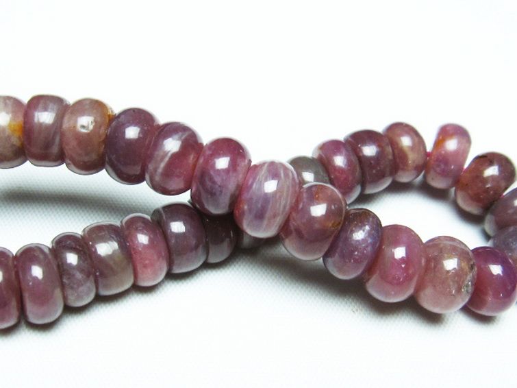 ルビー ブレスレット 9mm [T430-4795] 2枚目