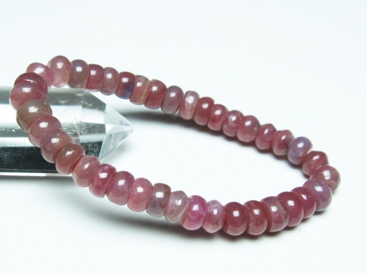 ルビー ブレスレット 8mm [T430-4800] 1枚目