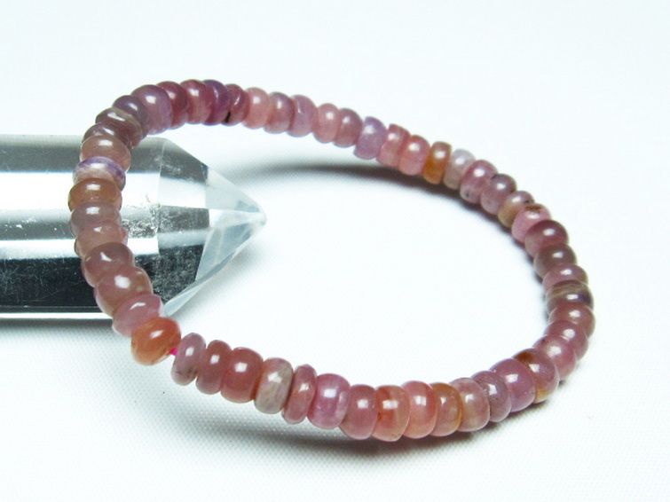 ルビー ブレスレット 6mm [T430-4806] 1枚目