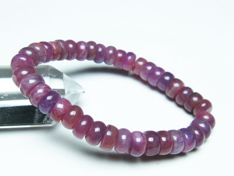 ルビー ブレスレット 9mm [T430-4833] 1枚目