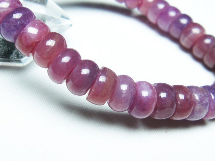 ルビー ブレスレット 9mm [T430-4833] 3枚目