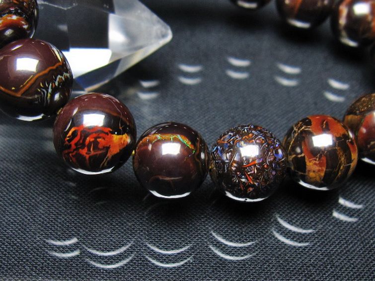 アイアンオパール  ブレスレット 11mm [t435-8150] 3枚目