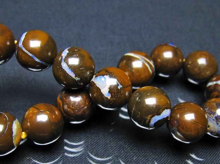 アイアンオパール  ブレスレット 12mm [t435-8154] 2枚目