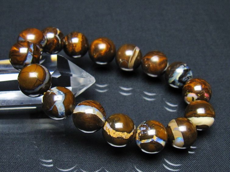 アイアンオパール  ブレスレット 13mm [t435-8161] 1枚目