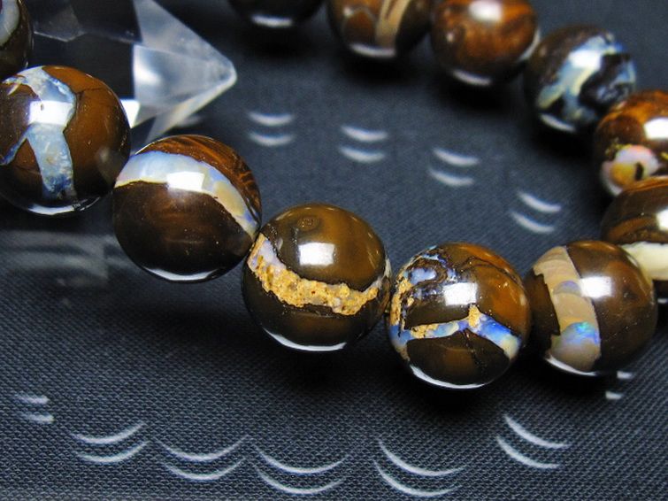 アイアンオパール  ブレスレット 13mm [t435-8161] 3枚目