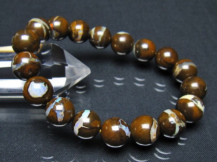 アイアンオパール  ブレスレット 11mm [t435-8165] 1枚目