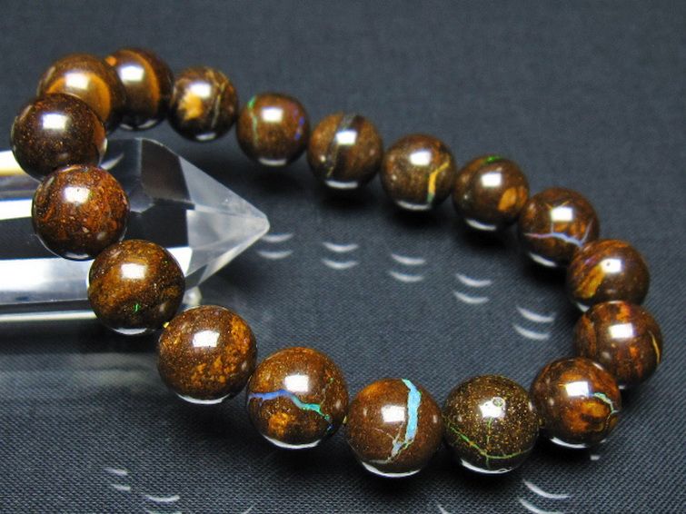 アイアンオパール  ブレスレット 11mm [t435-8166] 1枚目